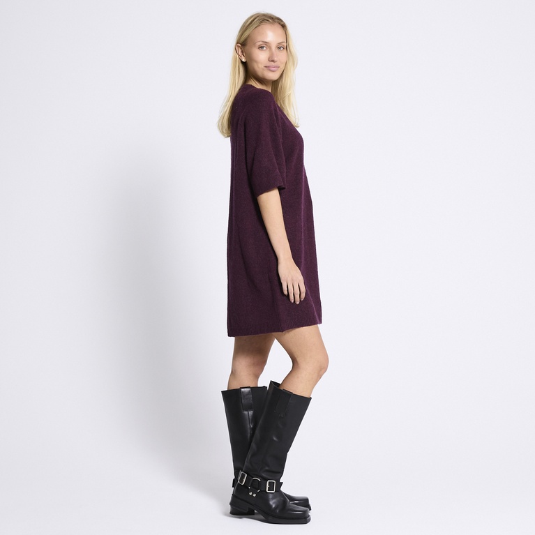 Stickad klänning "Fia"